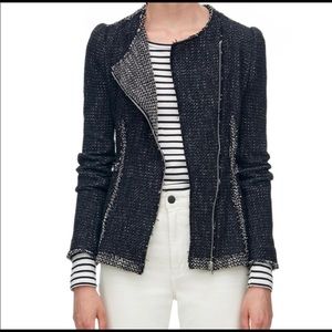 Rebecca Taylor Structured Tweed Blazer